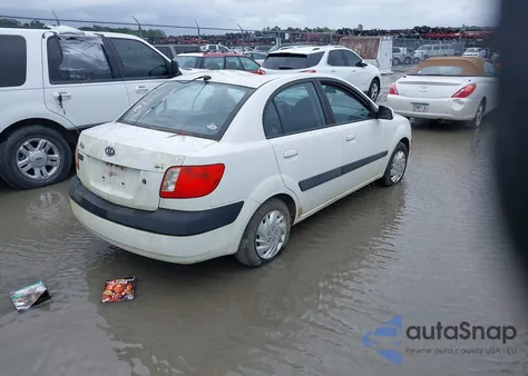 2007 Kia Rio Lx z USA, uszkodzony, nr VIN KNADE123676238603